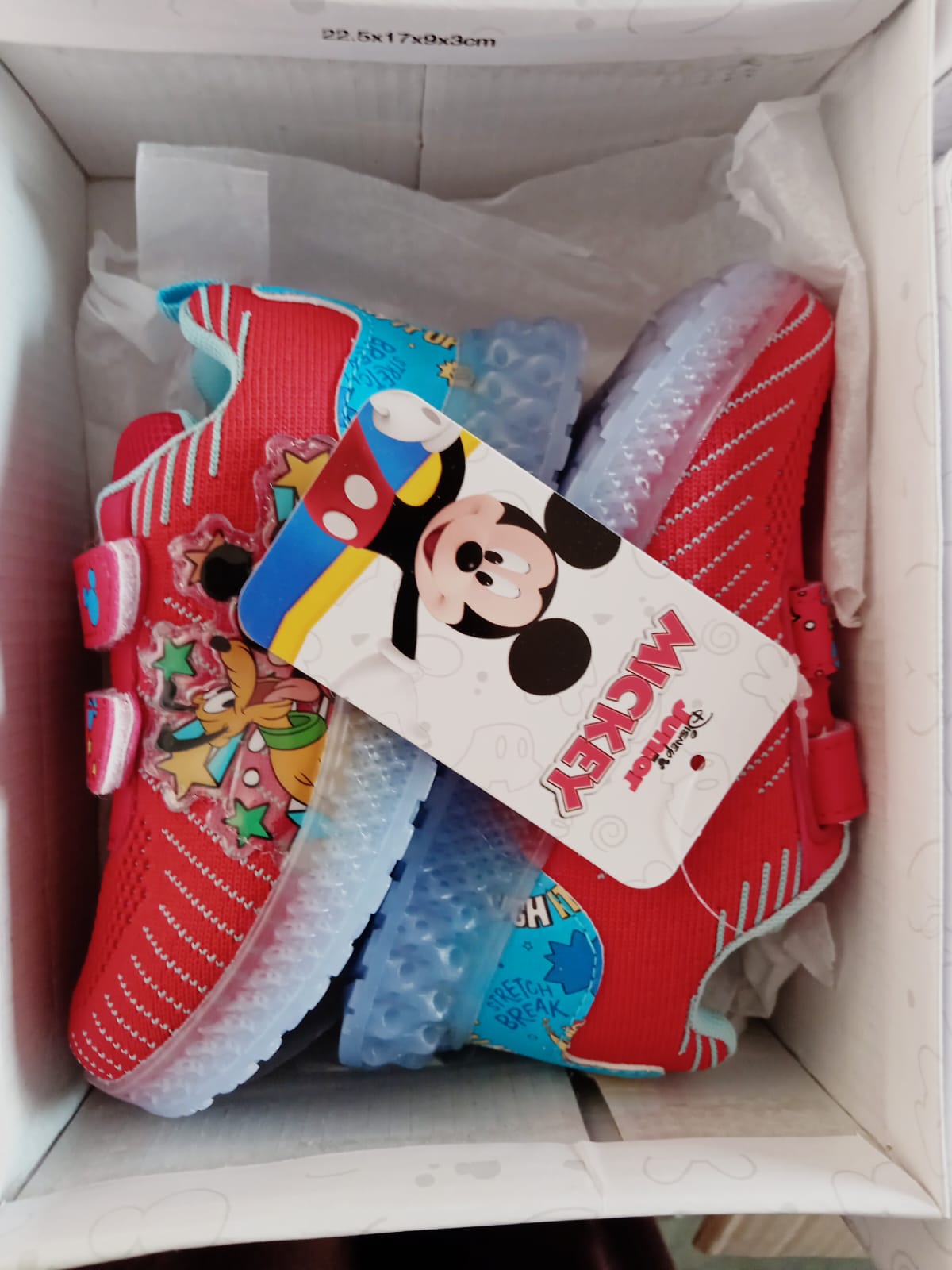 ZAPATILLAS MICKEY MOUSE LICENCIA OFICIAL